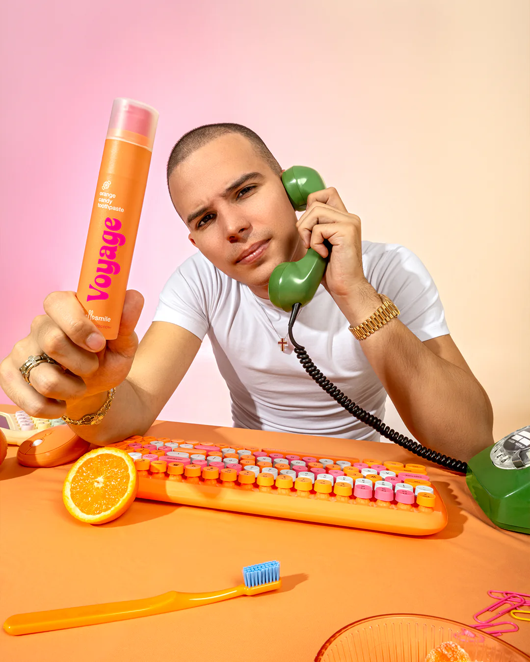Pasta za zube Voyage Orange Candy - Image 3
